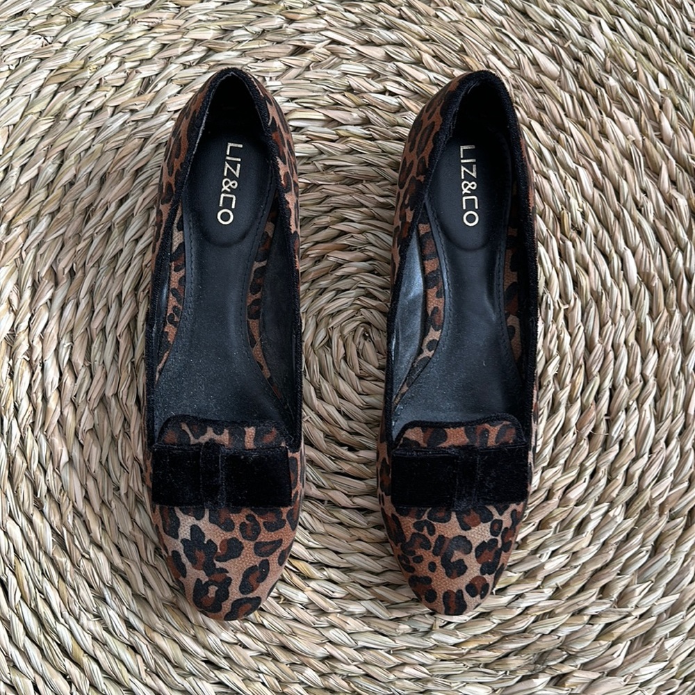 Leopard Print Loafers
